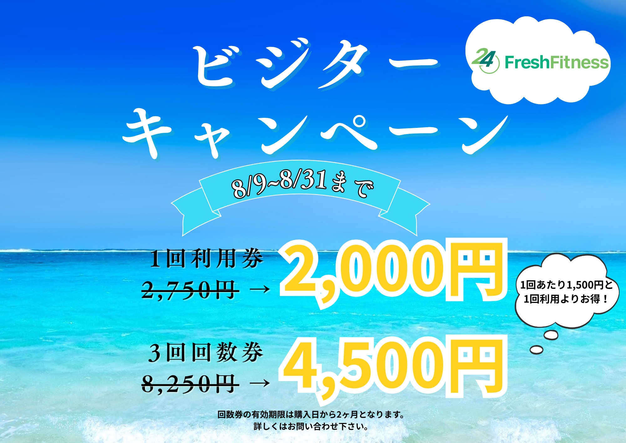 ビジターキャンペーン